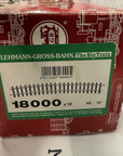 LGB 18000 Brass Curved R5 15.5-foot diameter track 12 PIECES New G Scale (Lot#1)