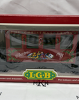LGB 1998 LEHMANN The Big Train 36078 Christmas Passenger Car G Scale