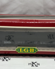 LGB 42690 Colorado & Southern Black Flat Car 1069 G Scale Metal Wheels Kadee