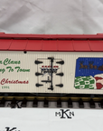 USA Trains R1300 Christmas 1991 "Santa Is Coming To Town" Reefer Car G Scale