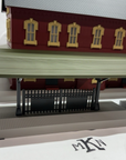 MTH Rail King O Scale 30-90094 Dark Red Stone Passenger Station
