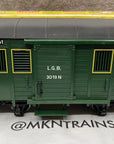 LGB 3019N Postal/Baggage Car w/Metal Wheels & Lights *G-Scale* NOS NEW Box