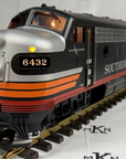 LGB 24570 SOUTHERN PACIFIC BLACK WIDOW F7 DIESEL LOCOMOTIVE TRAIN #6432 G Scale