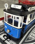 LGB 20202 2035 Trolley Street Cars Set Blue G Scale Tested LN/Box