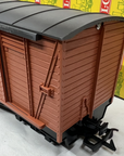 LGB 4063 G Scale OBB Double Door Boxcar #16818 Ex/Box Old Stock