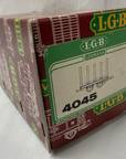 LGB Lehmann 4045 Short Flat Car with 5 Shell Oil Drum Barrel Load G Scale