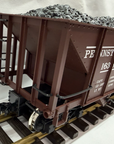 LGB 44763 PRR Pennsylvania Railroad Tuscan Red Hoppers G Scale