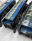 Aristo Craft REA THE ROYAL BLUE PASSENGER Combine Cars 3 pcs Used
