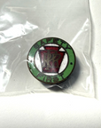 VINTAGE PENNSYLVANIA RAILROAD ENAMELED SAFETY FIRST PIN WHITEHEAD HOAG