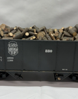 G Scale 1/24 Real Wood Cut Logs Full Load Hoppers Layout Scenery Wood Only