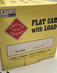 Aristo-Craft ART 46305 Pennsylvania Flat Car w/load Metal Wheels Kadee G Scale