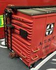 LGB 45910 Santa Fe The Grand Canyon Line Box Car G Scale Kadee No Trucks EX/box