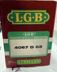 LGB 4067 D03 ATSF Santa Fe Box Car G Scale New/Box