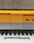 LGB 4067D01 Rio Grande Wood Sheathed Boxcar D&RGW Yellow 4067 G Scale LN