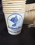 NOS Vintage THE CHESSIE ROUTE C&O RAILWAY PAPER DINING CUPS large Lot