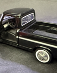 1969 FORD F-100 PICKUP TRUCK BLACK 1/24 DIECAST MODEL CAR BY MOTORMAX 79315