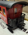 LGB PRIMUS 93107 RED NICHTRAUCHER #2 PASSENGER CAR NOS New G Scale