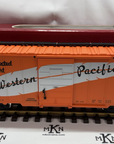 LGB 40919 Western Pacific Feather Box Car Metal Wheels Kadee Couplers G Scale LN