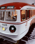 ARISTO CRAFT ART 23352x PCC TROLLEY "Season's Greetings" Santa Sleigh Flyer MINT