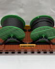 LGB 4002 Kabel Union Flat Car w/ Cable Spools G-Scale