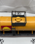 LGB 4040 S Shell Oil Single Dome Tanker G Scale Ex Vintage Version A Coupler