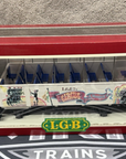 LGB 3125 G Scale Open Air Circus Passenger Car New in Box.