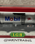 LGB 4240 Mobil Oil Short Single Dome Tank Car G Scale NEW/Box w/Sleeve
