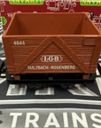 LGB 4044 Gondola Mine Car Sulzbach - Rosenberg Orange G Scale Brand New