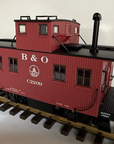 Aristo-Craft G Scale Red B&O C2209 Baltimore & Ohio Bober Caboose