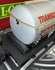 LGB 4080 -Y01 Transcontinental Oil Company Tank Train Car G Scale Metal Wheels