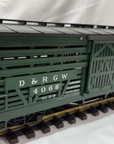 LGB 4068 G Scale Denver & Rio Grande Western Stock Car #4068 EX/Box