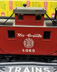 LGB 4065 G Scale "Rio Grande" Bobber Caboose Yellow Box LN/Box