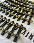 Aristo Craft Trains G Scale 4 Pieces Brass Curved Track LN/EX