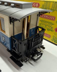 LGB G SCALE 3012 #2 BLUE/White PASSENGER COACH CAR Vintage Early Years LN/BOX