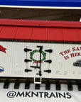 USA Trains R13021 Christmas Reefer 2003 “The SANTA Train Is Here Again” G Scale