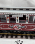 LGB 35075 Christmas Seasons Greetings Passenger Car Coach G Scale