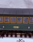 LGB 3040 G Scale LGB 3rd Class Green Coach Car #3 New In Box