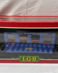 LGB Blue Train G Scale Passenger Coach Car Starter Train Set