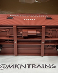 Bachmann G Scale 93814 Pennsylvania Center Cupola Wood Caboose Metal Wheels NOS