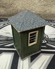 G Scale Concrete Custom Painted Building Outhouse Train Layout
