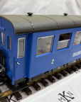 LGB 3163 Zillertalbahn Railway 2nd Class Passenger Coach G Scale LN/Box