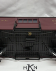 LGB 38845 G Sante Fe Railway Express Agency Baggage Car Metal Wheels Lighted