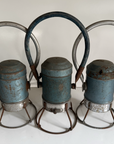 LOT of 3 N&W Star Headlight Lantern Company Antique Norfolk Western Railroad