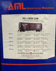 AML (American Mainline) G401 Steel Box Car 6 Box Lot New in Box. G Scale