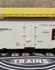 ARISTO CRAFT ART-46202 SCHLITZ BEER Reefer METAL WHEELS G SCALE LN/BOX
