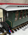 LGB 3080 E 01 PENNSYLVANIA COACH  Brunswick Green Passenger Car LN/lighted Box