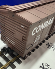 USA Trains R19047A Conrail Brown Box Car G Scale #3047 LN/box