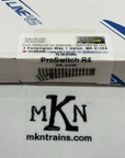 Trainline45 TL10-21255 ProSwitch Brass R4 Left switch turnout G Scale New