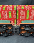 LGB G Scale 4047 Flat Car with Green Wine Barrel x 2 NOS