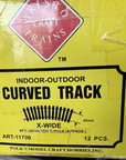 Aristo-Craft 11700 Euro-Style Brass 9 Ft. Diameter Curved Track 12 Sections NEW